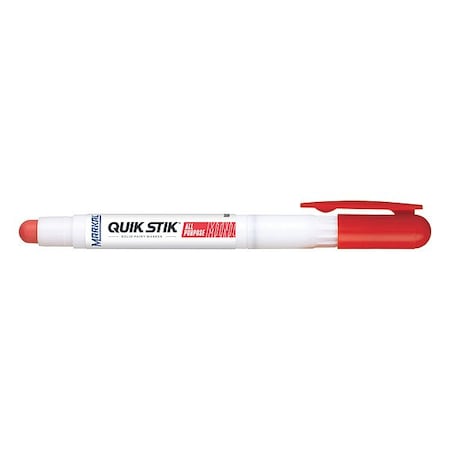 Markal Paint Crayon, Medium Tip, Red Color Family 61128