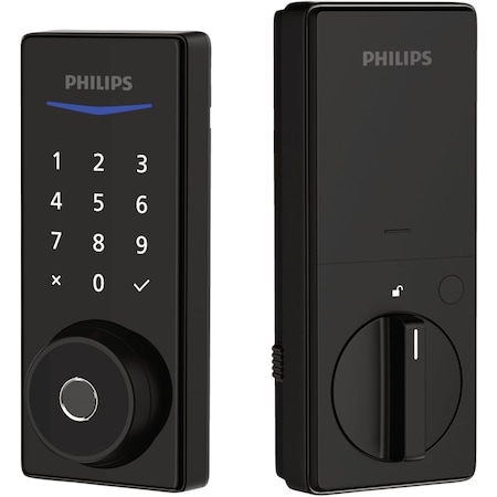 Signify Smart Lock Electronic Deadbolt Matte Black DDL210X-1H - MB