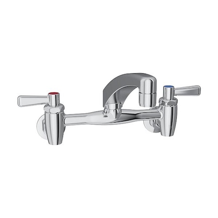 Elkay Handle-Operated Faucet, Manual, Arc LK940AT08T4H