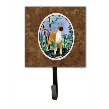 Carolines Treasures 4.25 x 6 in. Boxer Leash Or Key Hook SS8650SH4