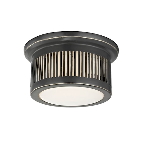 Hudson Valley Lighting Bangor 1 Light Flush Mount 6 In. Old Bronze 1440-OB