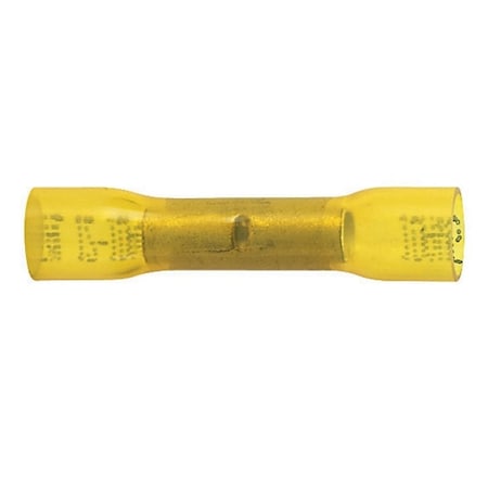 Gardner Bender Xtreme Butt Splice Connector, 600 V, 12 to 10 AWG Wire, Yellow AMT-127