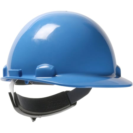 Dynamic Cap Style Smooth Dome Hard Hat w/HDPE Shell, 4-Point Textile Suspension, Swing Wheel-Ratchet Adj. 280-HP341SR-07