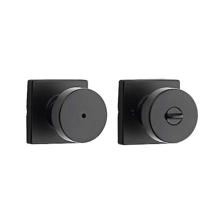 Kwikset Door Knob Lockset, 1 3/8-1 3/4" Thick 730PSK-SQT-514-6AL-RCS