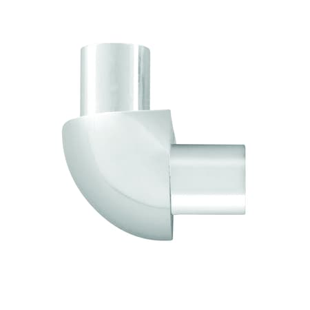 M-D Building Products 1/2 in. Bright Clear Aluminum Bullnose Outside Corner 32027