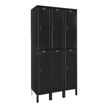 Hallowell Locker, 12 in W, 18 in D, 36 in H UEL3288-2ME