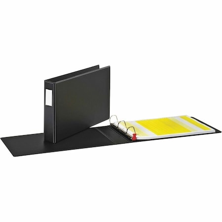 Zoro Select 2" Binder 11x17, Black 12132