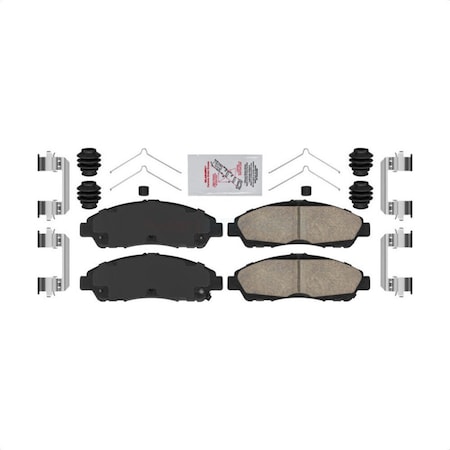 Ameribrakes Front Ceramic Disc Brake Pads For Chevrolet Traverse GMC Acadia Cadillac XT5 Buick XT6 NWF-PTC1896