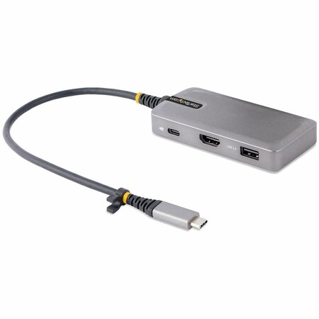 Startech.Com USB C MULTIPORT ADAPTER W/4K60HZ HDMI 2.0B HDR10 VIA DP 1.4 ALT MODE, 3X USB HUB 104B-USBC-MULTIPORT