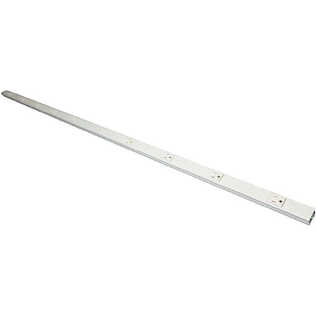 Legrand Prewired Raceway, 6 Outlets, Steel V20GB306