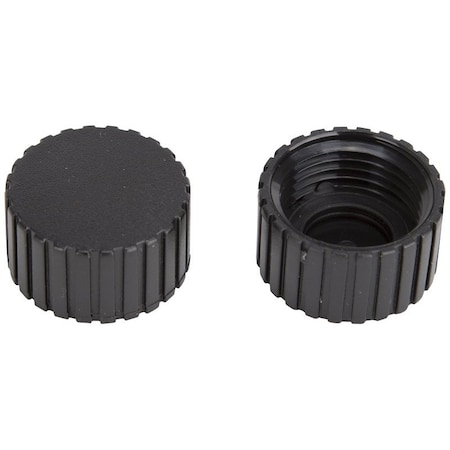 Landscapers Select Hose End Cap, 3/4 in, Female, Plastic, Black GHEC