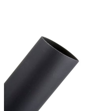 3M Heat Shrink Tubing 1" Black 4', 24PK FP-301-1-BLACK-4