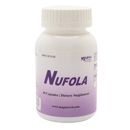 Magna Pharmaceuticals Nufola, Dietary Supplement, 60PK 58407351260