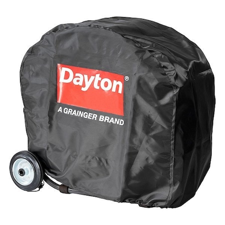 Dayton Fan Cover, For 30 and 36 in Fans, Black 856P50