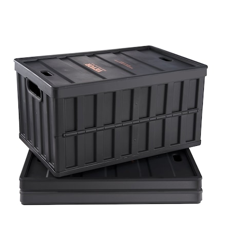 Vevor Collapsible Storage Bins with Lids Folding Stackable Containers 65L 3-Pack, 3PK X-6275