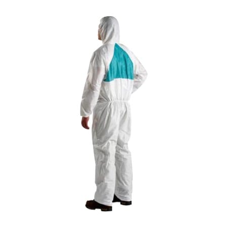3M Hooded Disposable Coveralls, M, White, SMMMS 4520-M