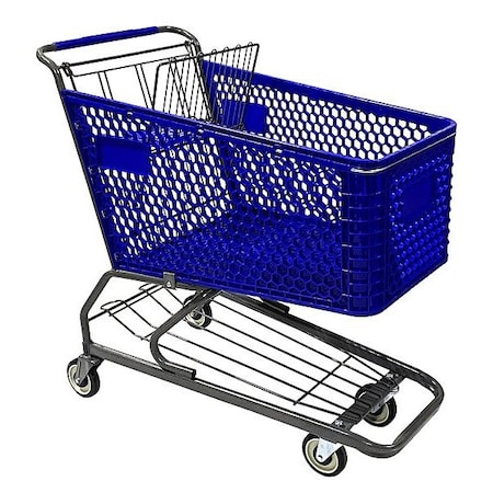 R.W. Rogers Co ShoppingCart, Plastic, 43-inL, 23-1/2inW WMP-200L-BE