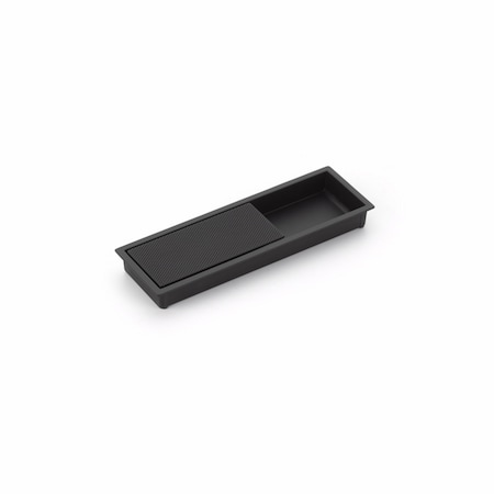 Schaub 2in x 6-1/4in Modo Recessed Pull Matte Black Finish 1206-MB
