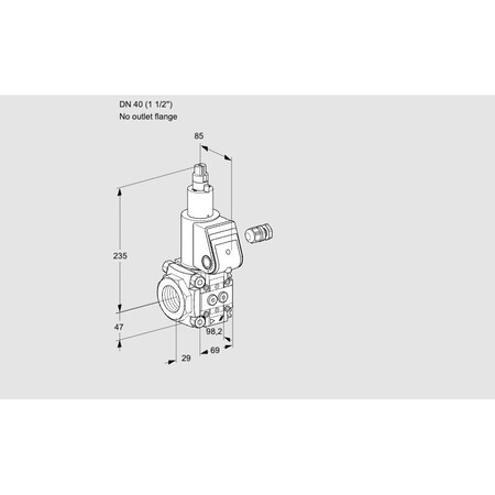 Honeywell Kromschroder VAS240/-R/LQ KS88016906