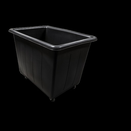 Loadpro Commercial Grade Heavy Duty 20 Bushel Bin Cart, 1200 lb Capacity, Black RM-LOADPRO-20BU BLK