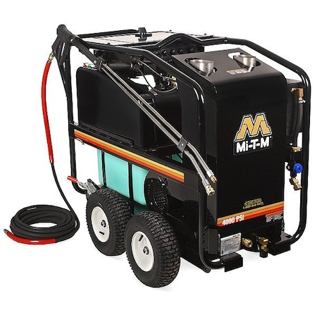 Mi-T-M CordedPressureWasher, Hot, 4000psi, 230V GH-4004-SM10
