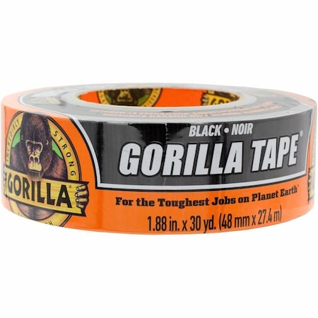 Gorilla Glue Gorilla 1.88 in. W X 30 yd L Black Duct Tape 105629