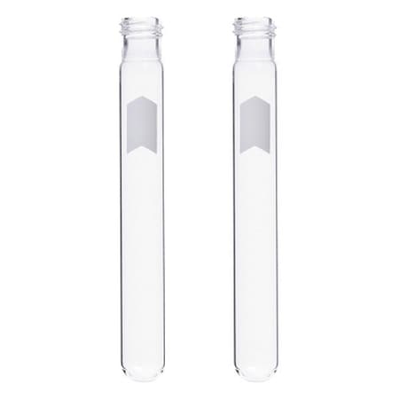 Kimble Chase Culture Tube, 0.79 in Dia, Colorless, PK500 73750-20150