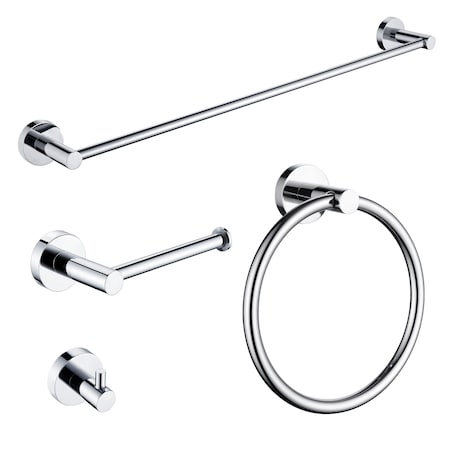 Anzzi Bathroom Hardware Set AC-AZSET1-CH