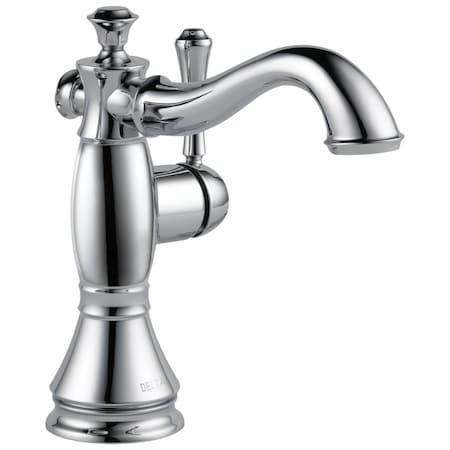 Delta 1 or 3-hole 4" installation Hole Single Hole Lavatory Faucet, Chrome 597LF-MPU