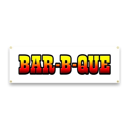Signmission BAR-B-QUE BANNER SIGN barbque bbq smoker signs chicken ribs pork southern B-Bar-B-Que
