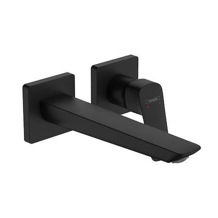 Hansgrohe Logis Fine Wall-Mounted Single-Handle Faucet Trim, 1.2 GPM in Matte Black 71256671