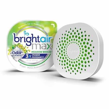 Bright Air Max Odor Eliminator, Meadow Breeze Scented, 8 oz 900438