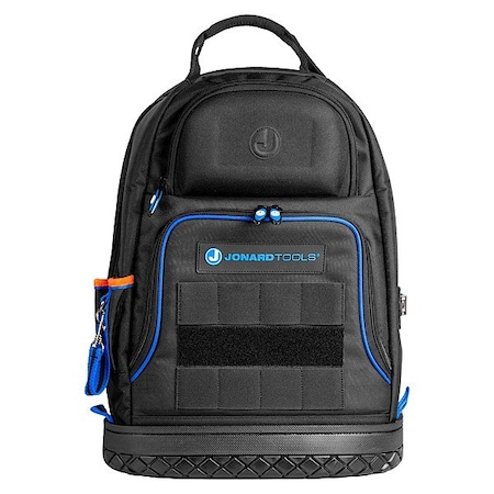 Jonard Tools Tool Backpack, Blue, Ballistic Nylon, 48 Pockets BP-100