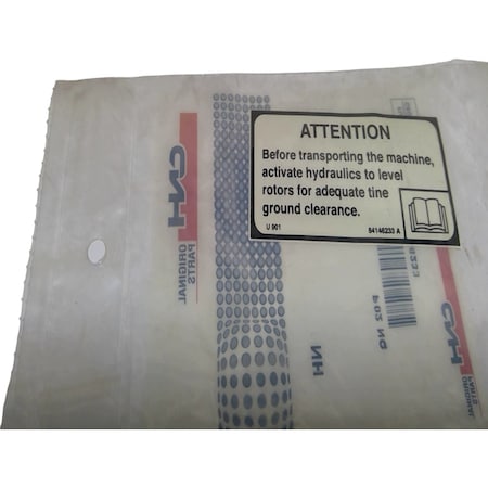 Cnh DECAL, CNH OEM 84146233 84146233