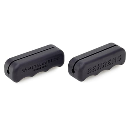 Behrens Comfort Grip Handles - 3", Black, PR S21SG3B