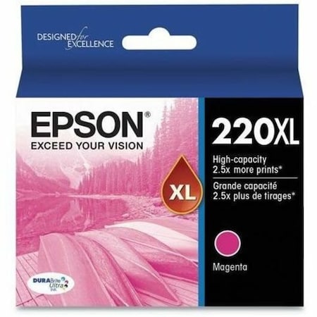 Epson Durabrite Ultra Magenta Ink Lg T220XL320S
