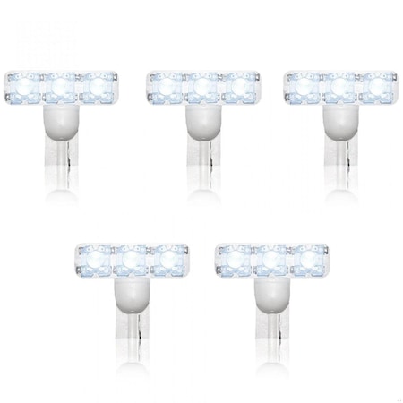 Recon Truck Accessories 99-14 FORD SD REPLACEMENT CAB LIGHT BULBS 194/168 T-10 HIGH-POWER 1-WATT LED BUL 264180WHX