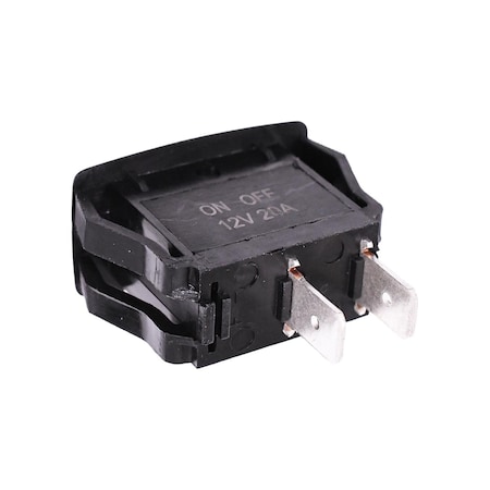 Auveco Rocker Switch 2 Position Fits 1 1/8in x 7/16in Hole 13528