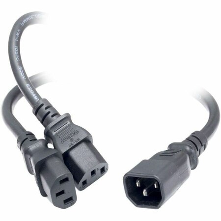 Monoprice THE UNIVERSAL AC POWER EXTENSION CORD SPLITTER, ALLOWS YOU TO CONNECT 41094