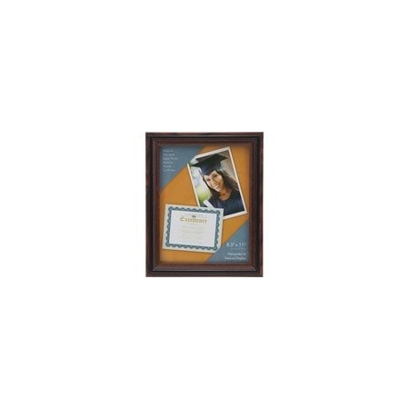 V-Light Advantus Certificate Frame - 8.50in x 11in Frame Size - Desktop - Vertical, Horizontal - Dust VS4501B811