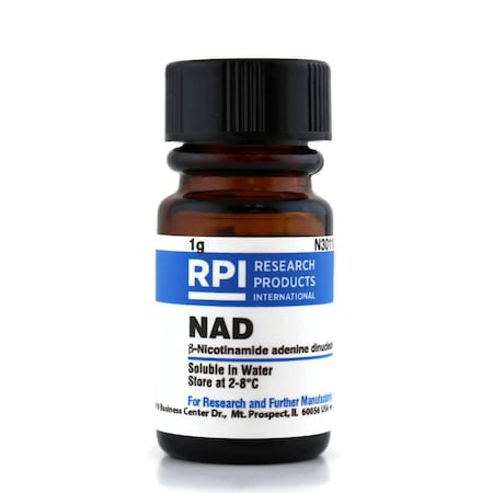 Rpi NAD B-NAD B-Nicotinamide Adenine Dinucleotide, Oxidized free acid hydrate, 1 Gram N30110-1.0