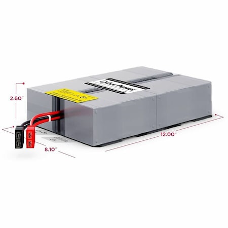 Cyberpower 4 X 12V/9Ah Batteries RB1290X4H