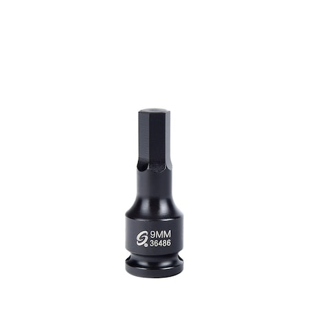 Sunex 3/8 in Drive 9Mm Hex Impact Socket 36486