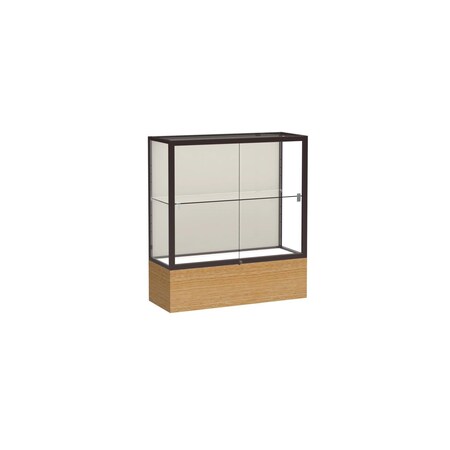 Ghent Counter Display Case 36x40x14, Plaque, Bronze 2281PB-BZ-AK