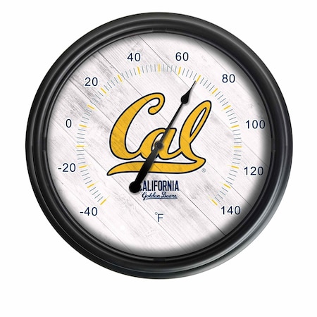 Holland Bar Stool Co University of California Indoor/Outdoor LED Thermometer ODThrm14BK-08Cal-Un