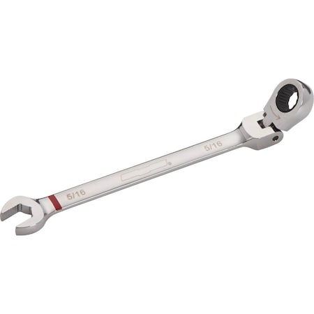 Channellock Standard 5/16'' 12-Point Ratcheting Flex-Head Wrench 317403