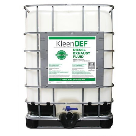 Peak Diesel Exhaust Fluid, Kleen DEF, 333 gal, Tote, API/ISO-22241-1 KLF330P