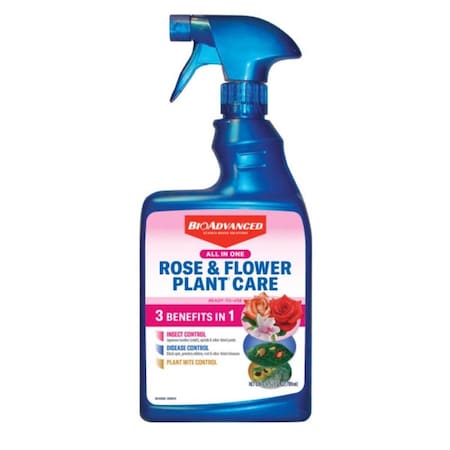 Bioadvanced All-in-One, Ready-to-Use Rose and Flower Care Spray 24 oz 820156B