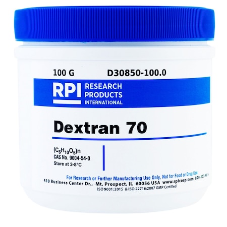 Rpi Dextran 70, 100 Grams D30850-100.0