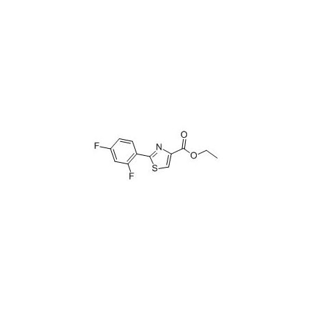 Ak Scientific Ethyl 2-(2, 4-difluorophenyl)thiazole-4-carboxylate (1g), CAS 175276-93-4 W3837-1g